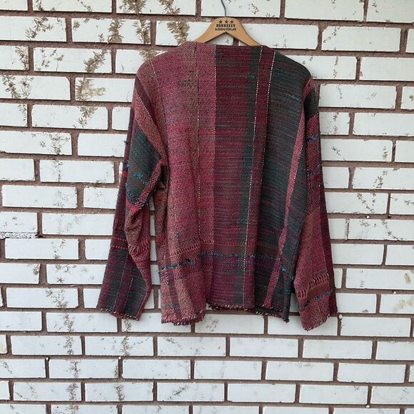 Grungy Exchange Student Jacket OSFA Nirvana Punk Stoner Hippie Boho - Picture 7 of 8